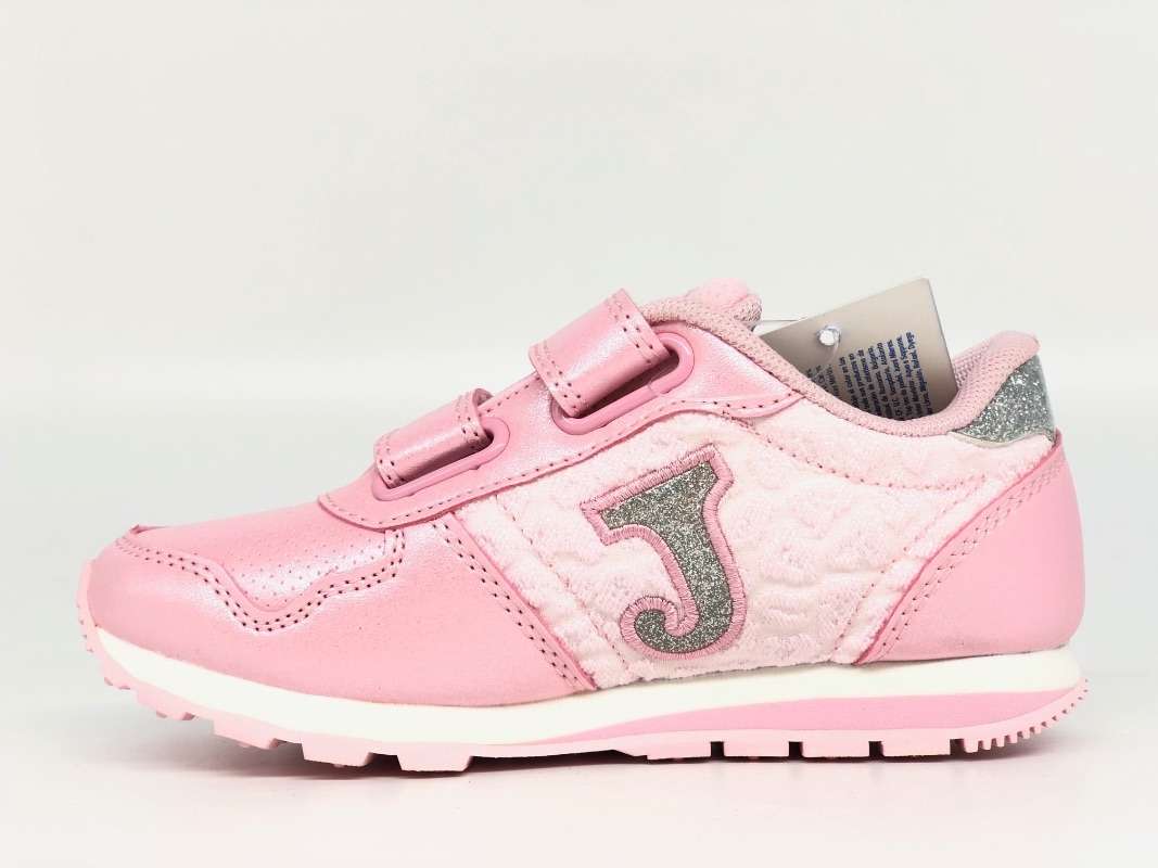 JOMA Sneakers bambina J. Claudia rosa argento - Image 2