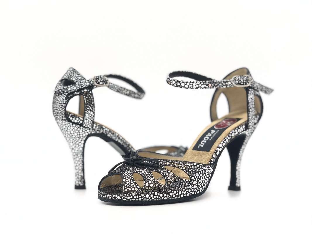 PAOUL Scarpe da ballo donna nero argento - Image 3