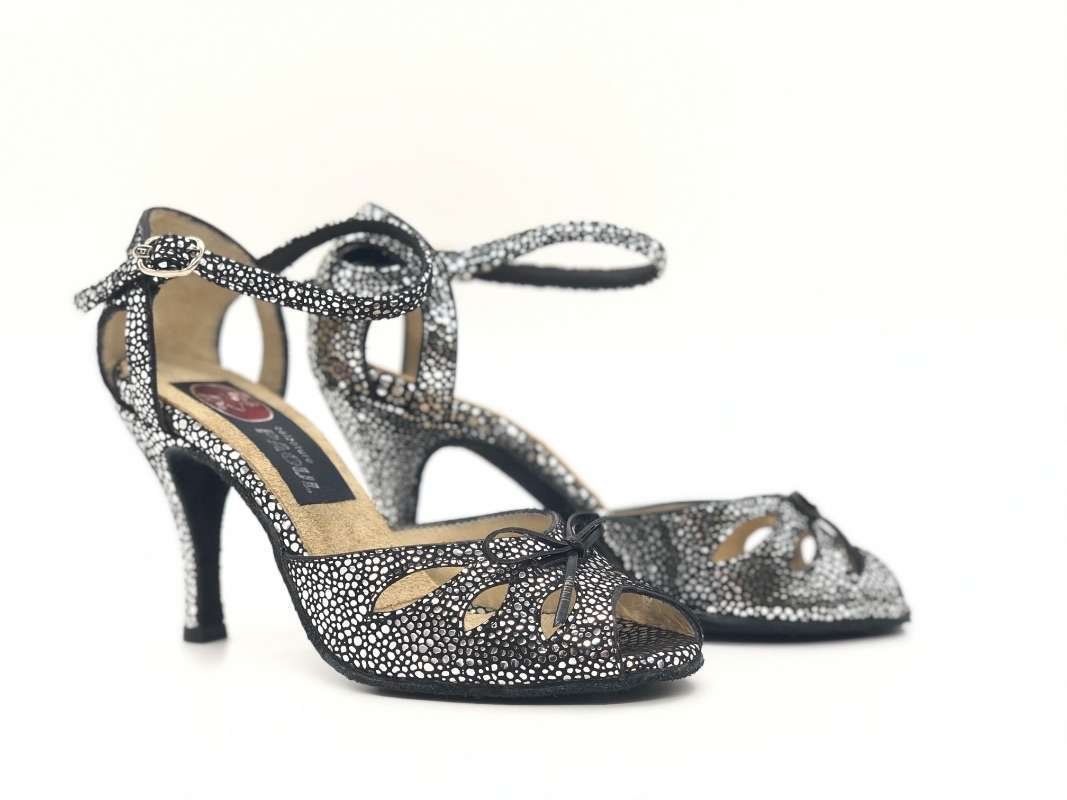 PAOUL Scarpe da ballo donna nero argento - Image 4