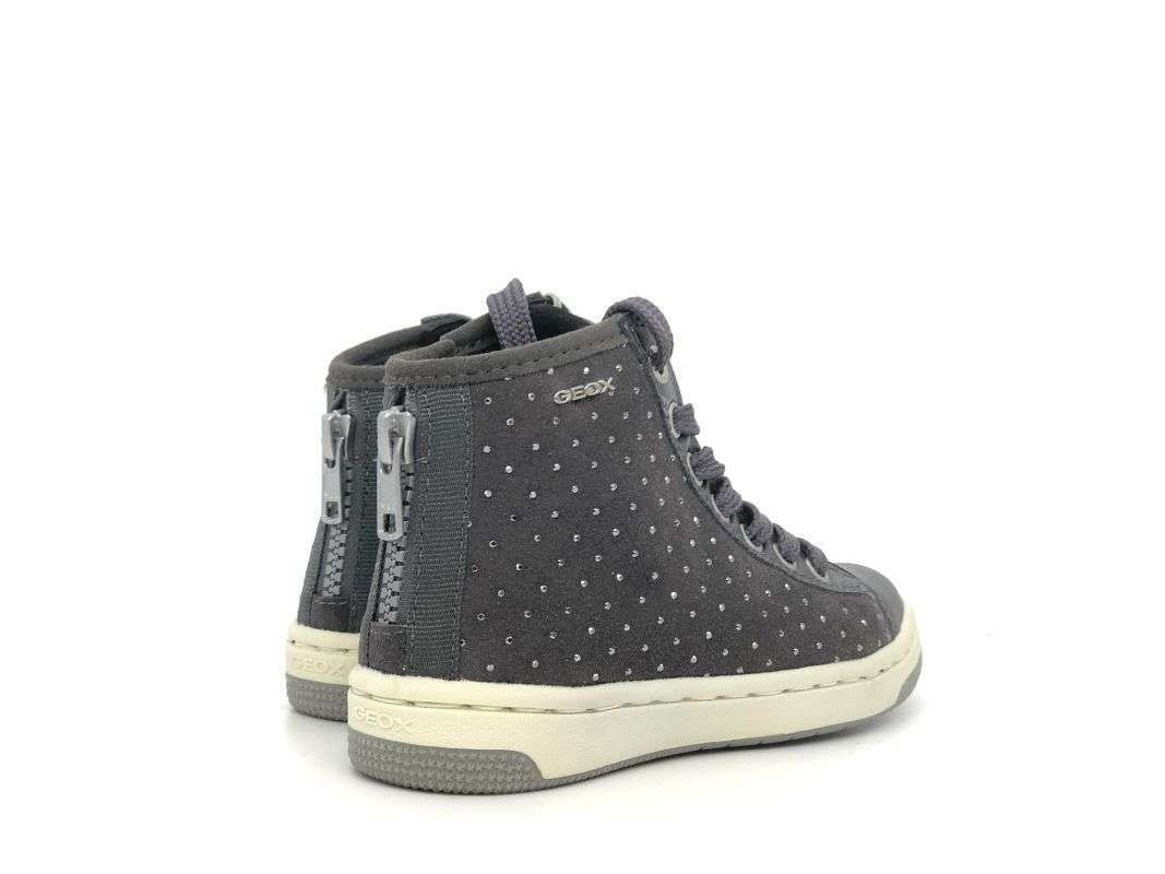 GEOX Sneakers alta bambina J Creamy B grigio - Image 2
