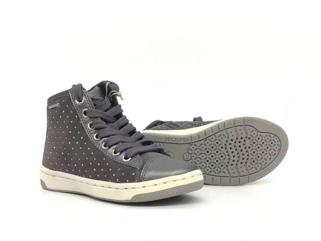 GEOX Sneakers alta bambina J Creamy B grigio - Image 6