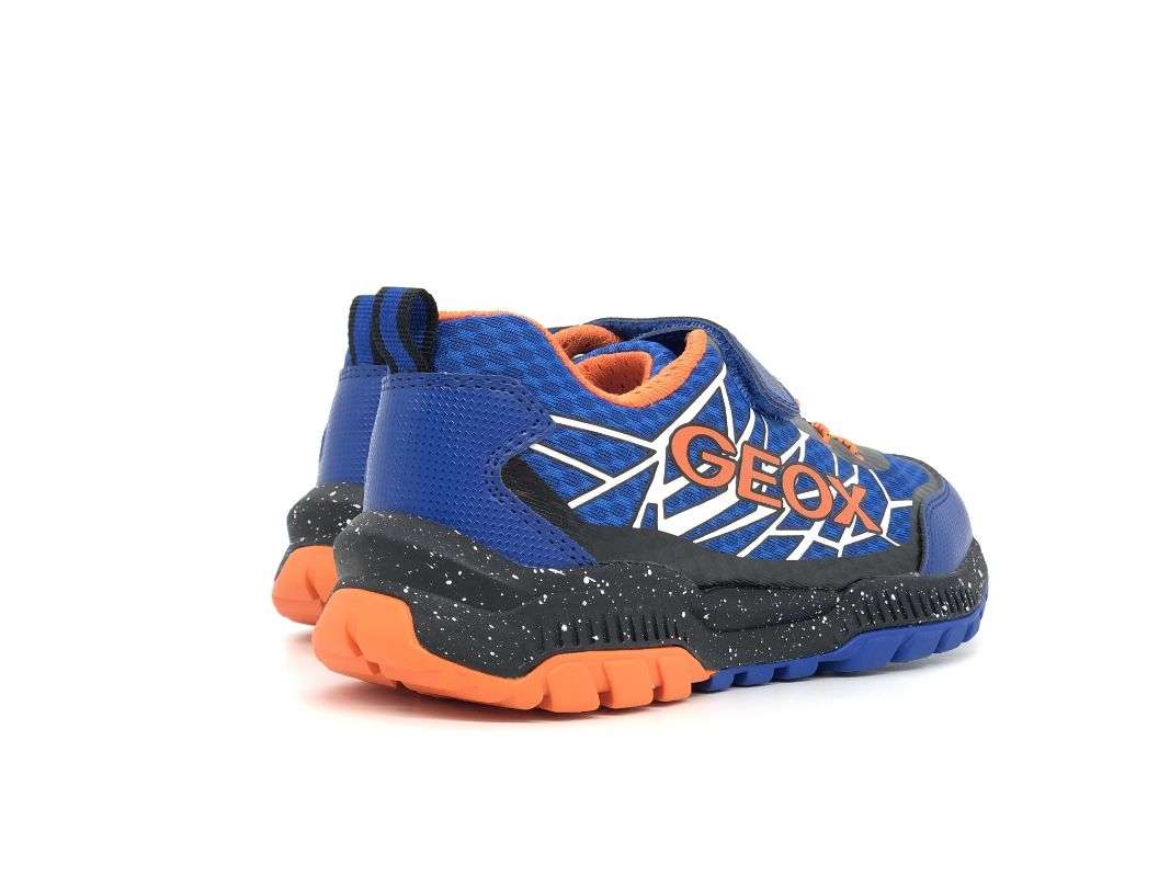 GEOX Sneakers bambino J Tuono B Royal Arancione - Image 4