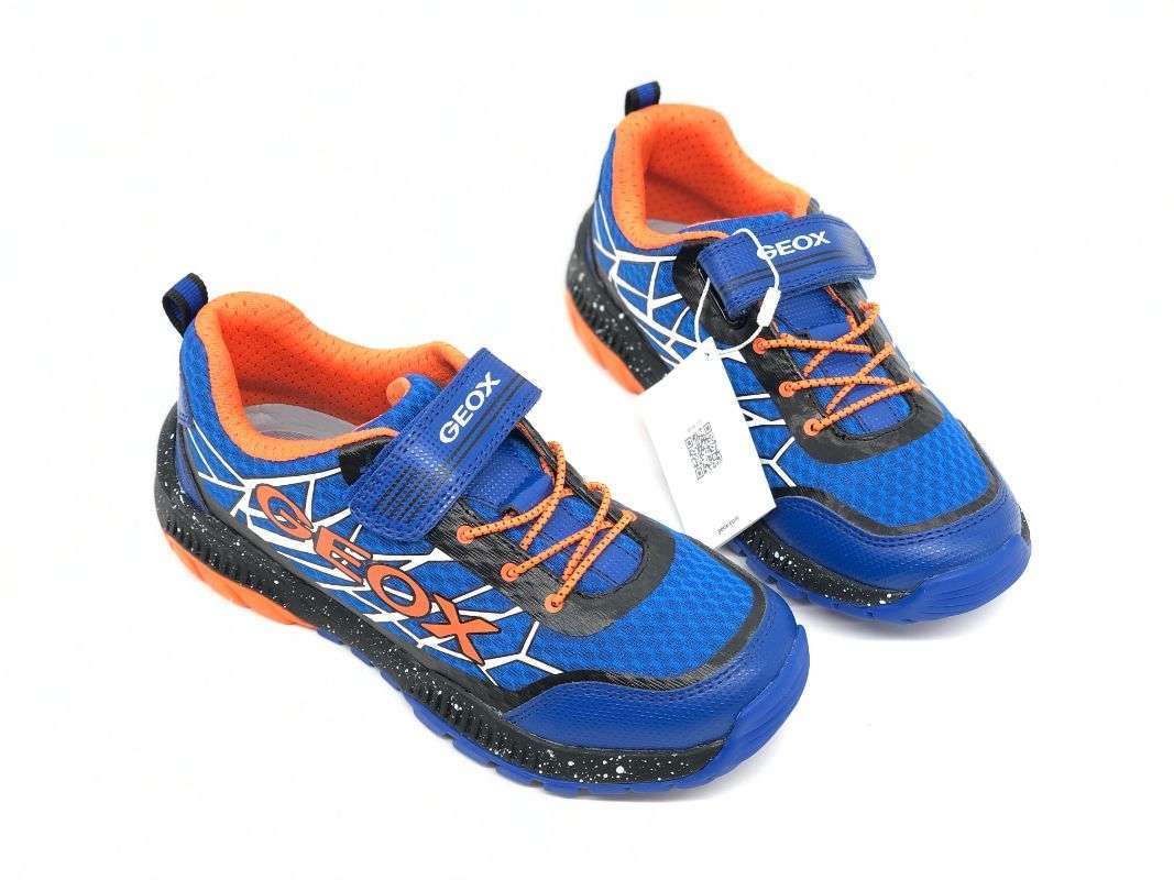 GEOX Sneakers bambino J Tuono B Royal Arancione - Image 5