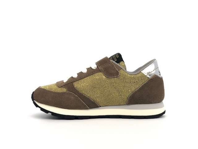 SUN68 Sneakers Girl's kate Thin Glitter Oro - Image 8