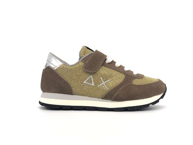 SUN68 Sneakers Girl's kate Thin Glitter Oro - Image 5