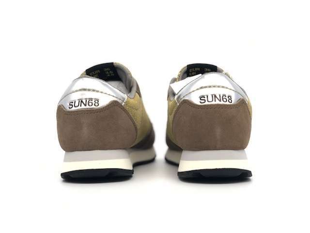 SUN68 Sneakers Girl's kate Thin Glitter Oro - Image 3