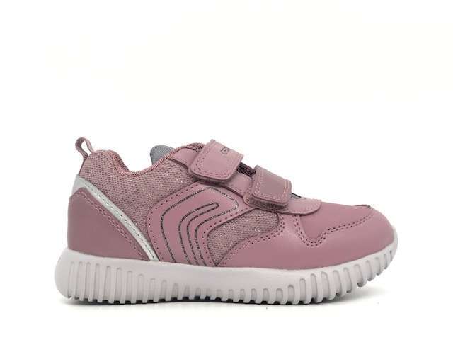 GEOX Sneakers bambina B Waviness più Silver - Image 3