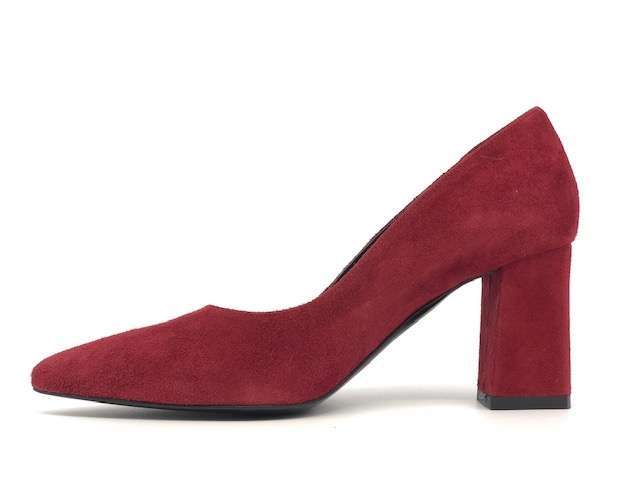 DOLCE MODA Décolleté in pelle scamosciata bordo - Image 5