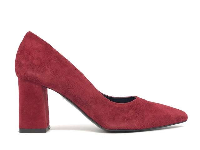 DOLCE MODA Décolleté in pelle scamosciata bordo - Image 4