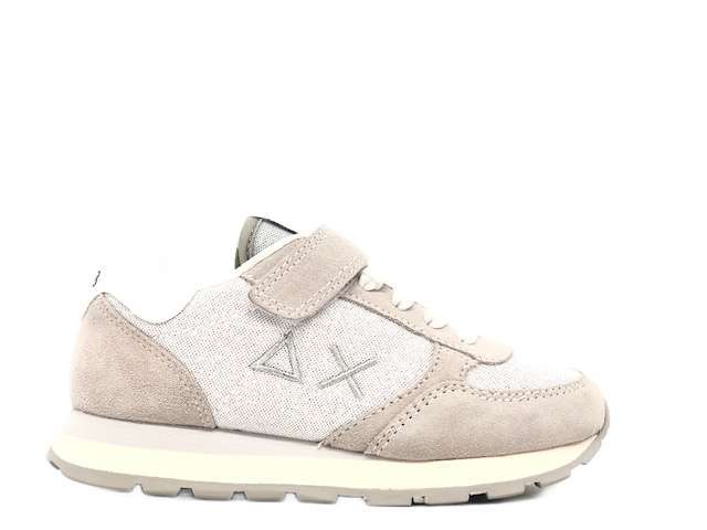 SUN68 Sneakers Girl's Ally Glitter Bianco - Image 6