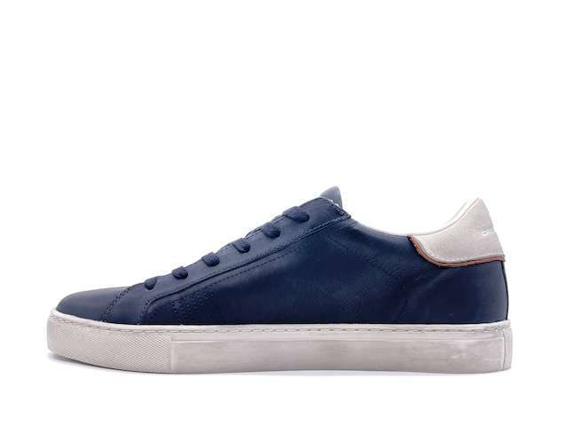CRIME LONDON LOW TOP ESSENTIAL Sneakers uomo in pelle blu - Image 5
