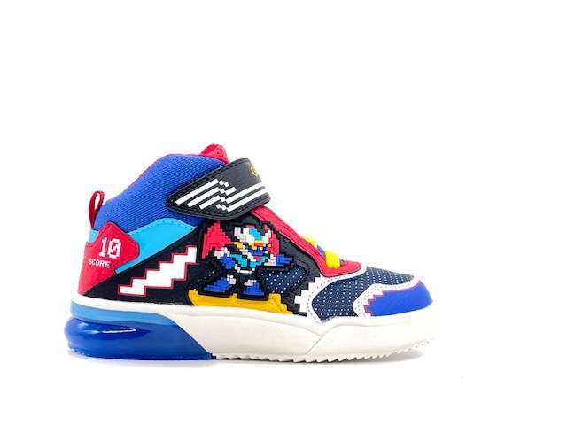GEOX Sneakers Bambino Grayjay Royal Red - Image 4
