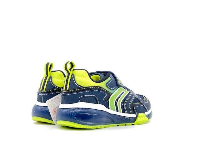GEOX Sneakers Bambino J Bayonyc B. B. Navy Lime - Image 2