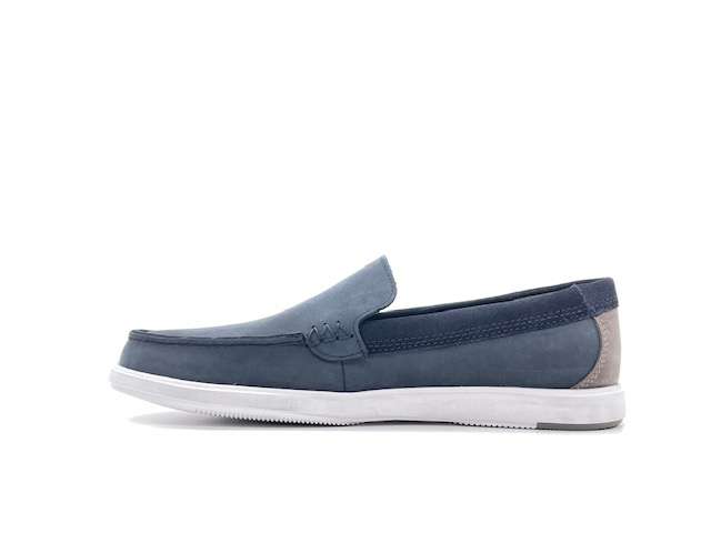 CLARKS Mocassino Uomo Bratton Loafer Navy Nabuk - Image 5
