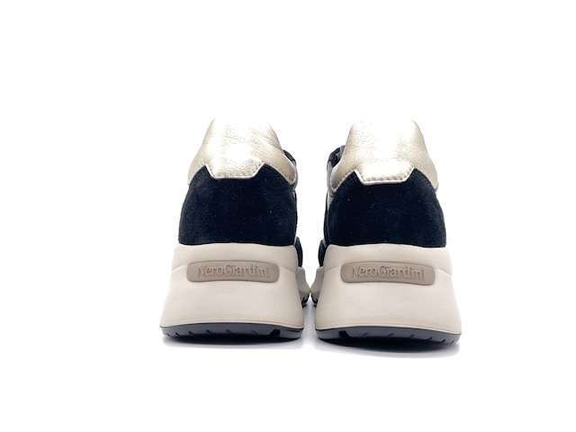 NERO GIARDINI Sneakers Donna Velour Nero - Image 3