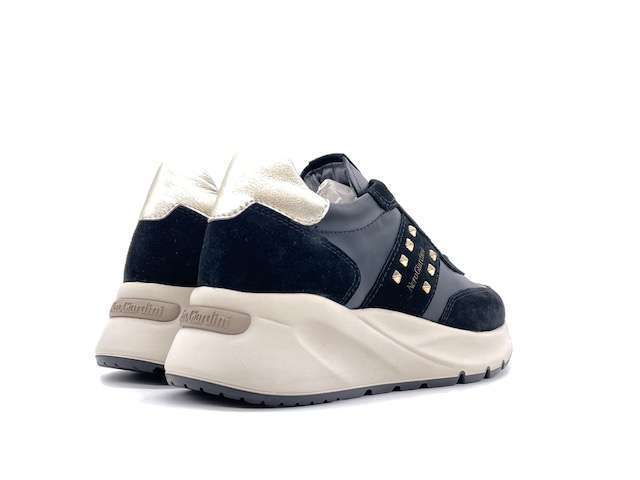 NERO GIARDINI Sneakers Donna Velour Nero - Image 2