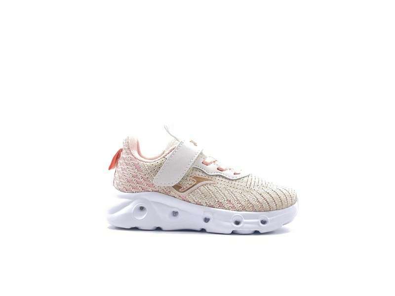 JOMA Sneakers Bambina con Luci Butterfly Beige - Image 5