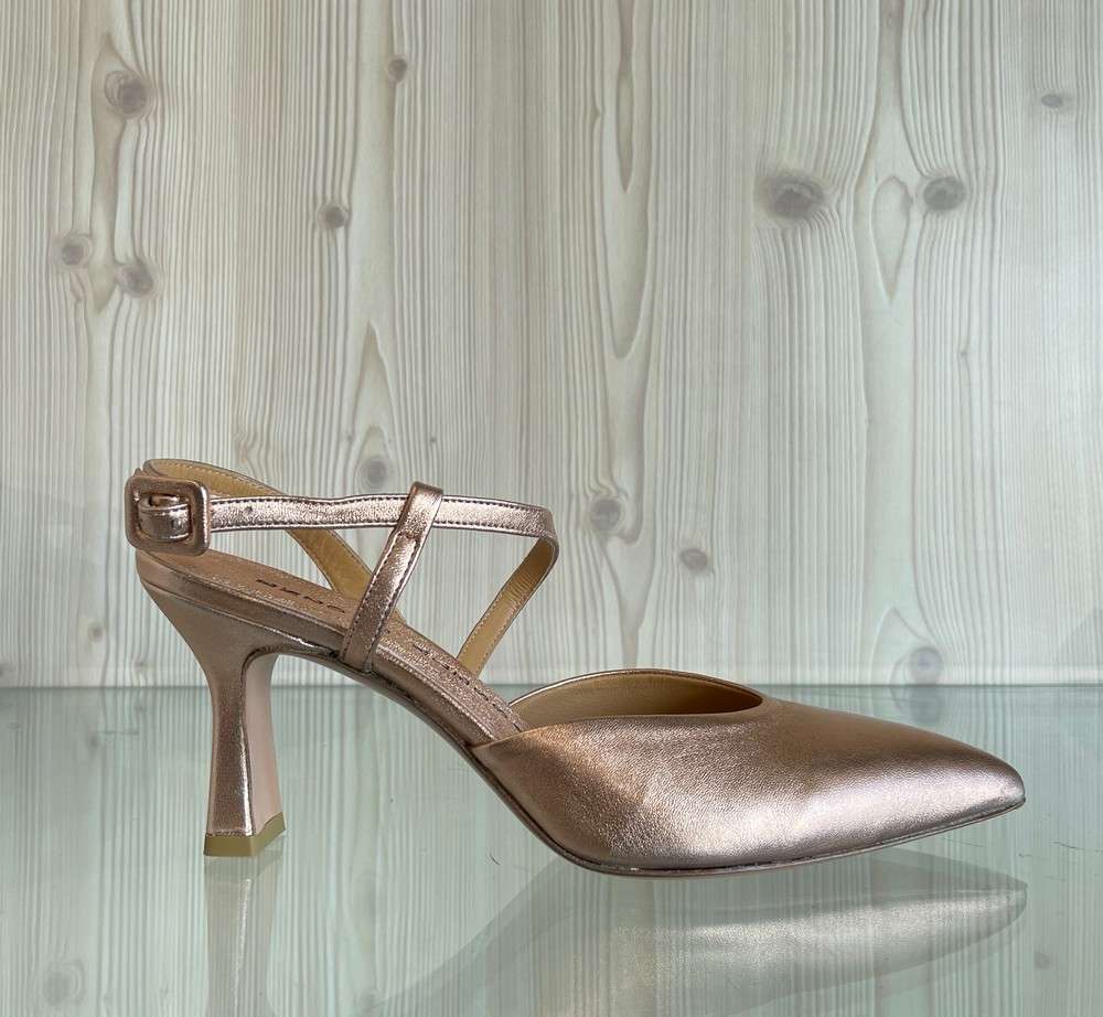 ENZO D'ALESSANDRO Slingback nude tacco 70 - Image 5