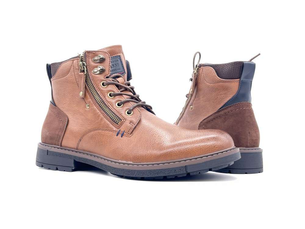 GIANNI Scarponcino Uomo Camel - Image 6