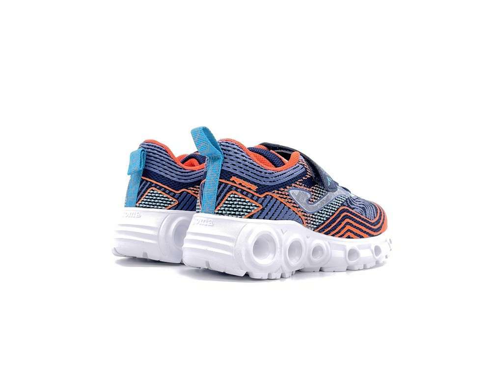 JOMA Sneakers Bambino Rase Blue Arancione - Image 2