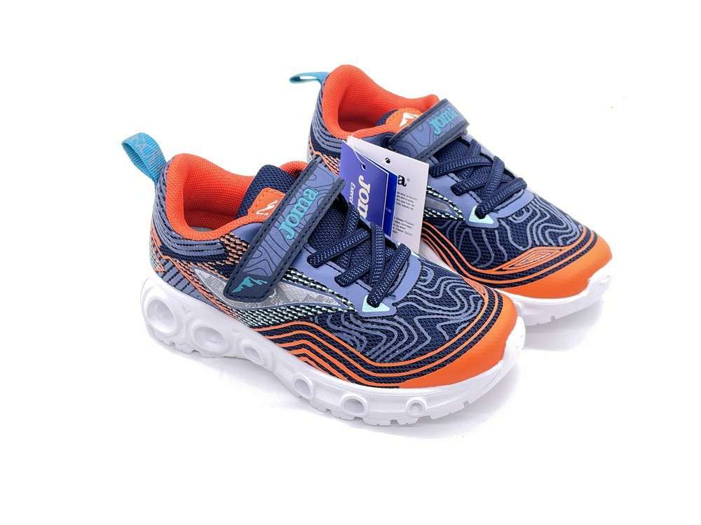 JOMA Sneakers Bambino Rase Blue Arancione - Image 3