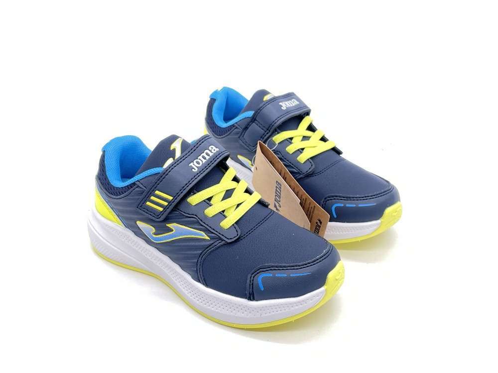 JOMA Sneakers bambino FURY JR navy yellow - Image 3