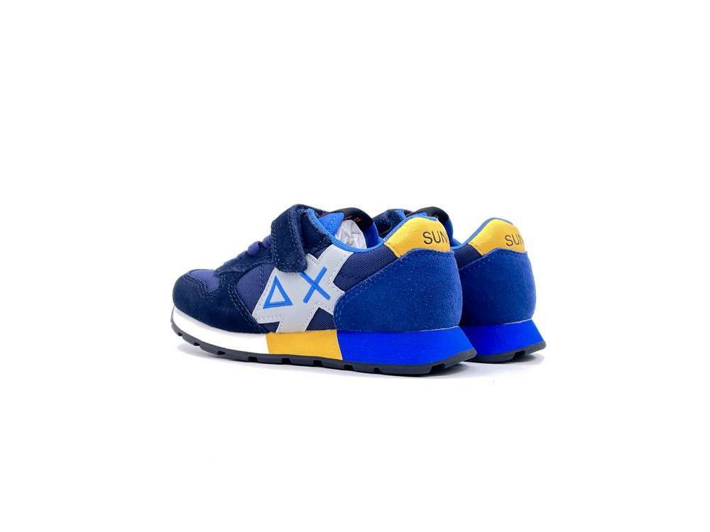 SUN68 Sneakers Bambino Blu Kid - Image 2
