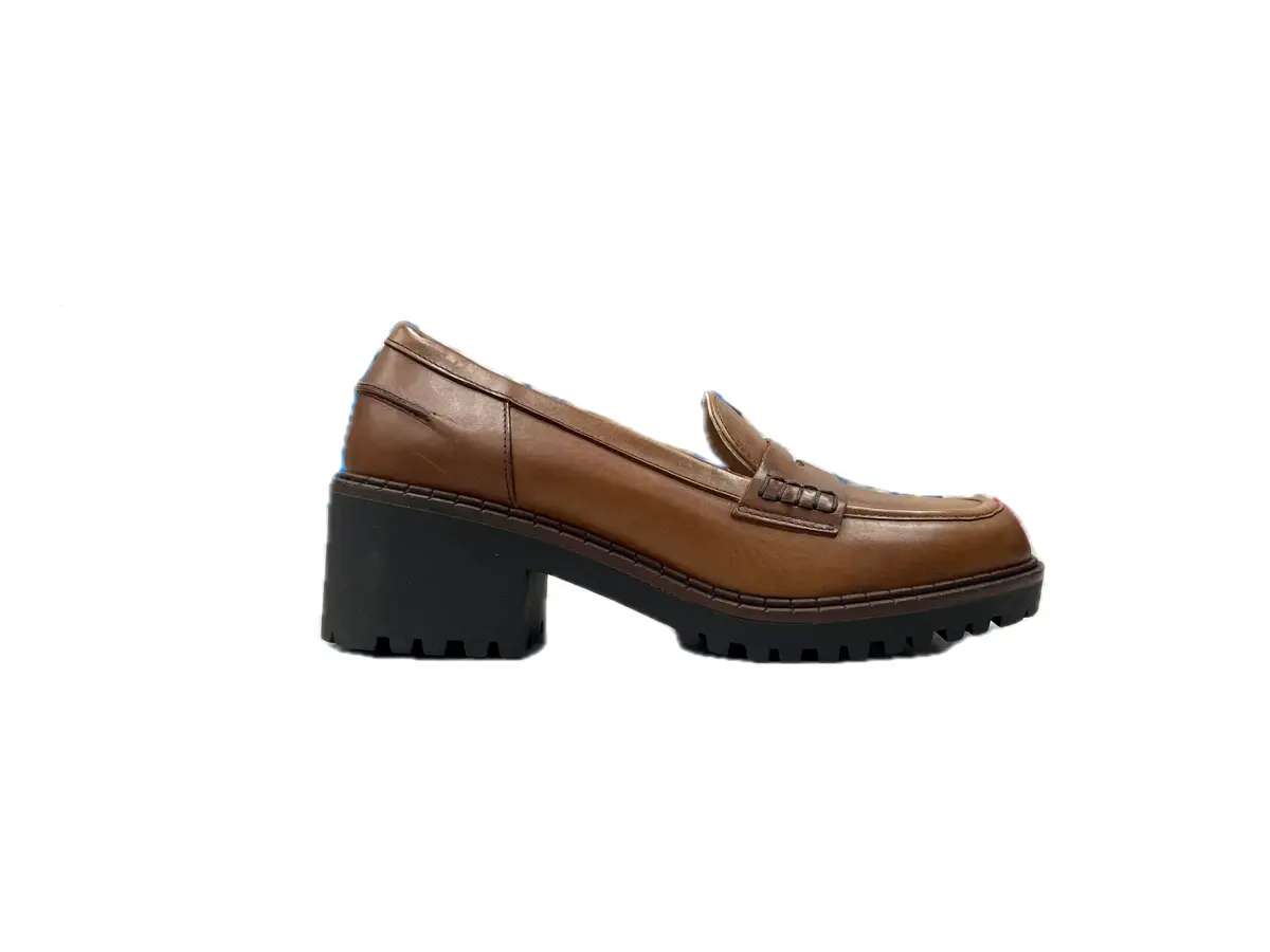 comfort Mocassino Donna in Pelle Cuoio - Image 5