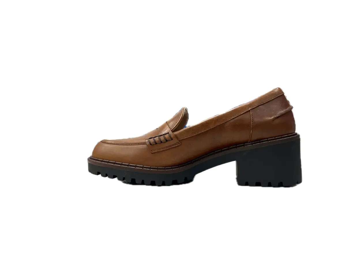 comfort Mocassino Donna in Pelle Cuoio - Image 6