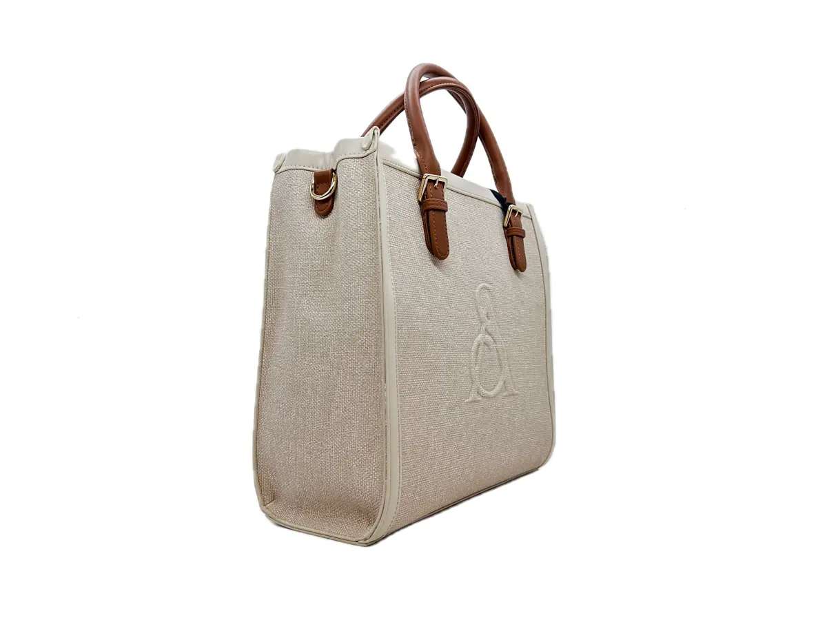 L'ATELIER DU SAC Borsa a mano donna RIVE GAUCHE BLANCHE Beige - Image 2
