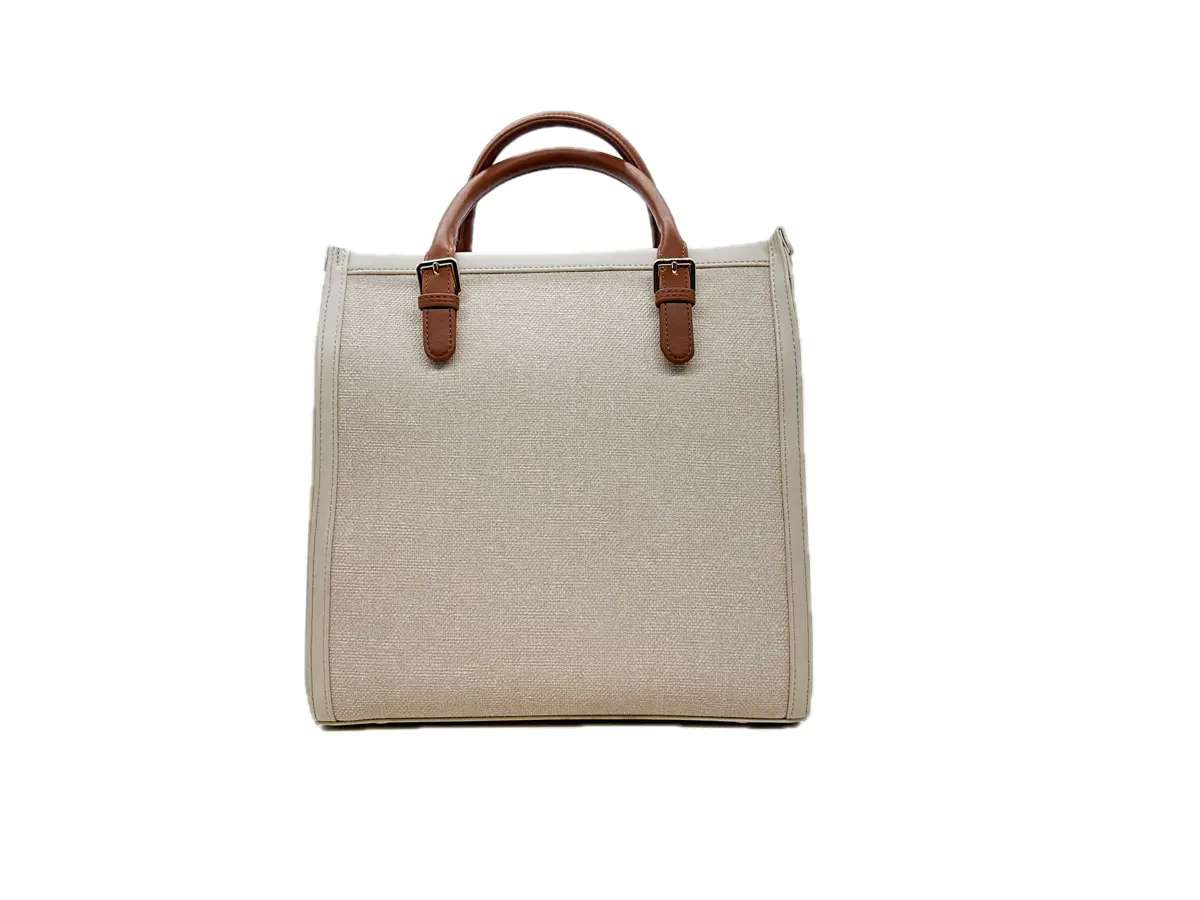 L'ATELIER DU SAC Borsa a mano donna RIVE GAUCHE BLANCHE Beige - Image 3