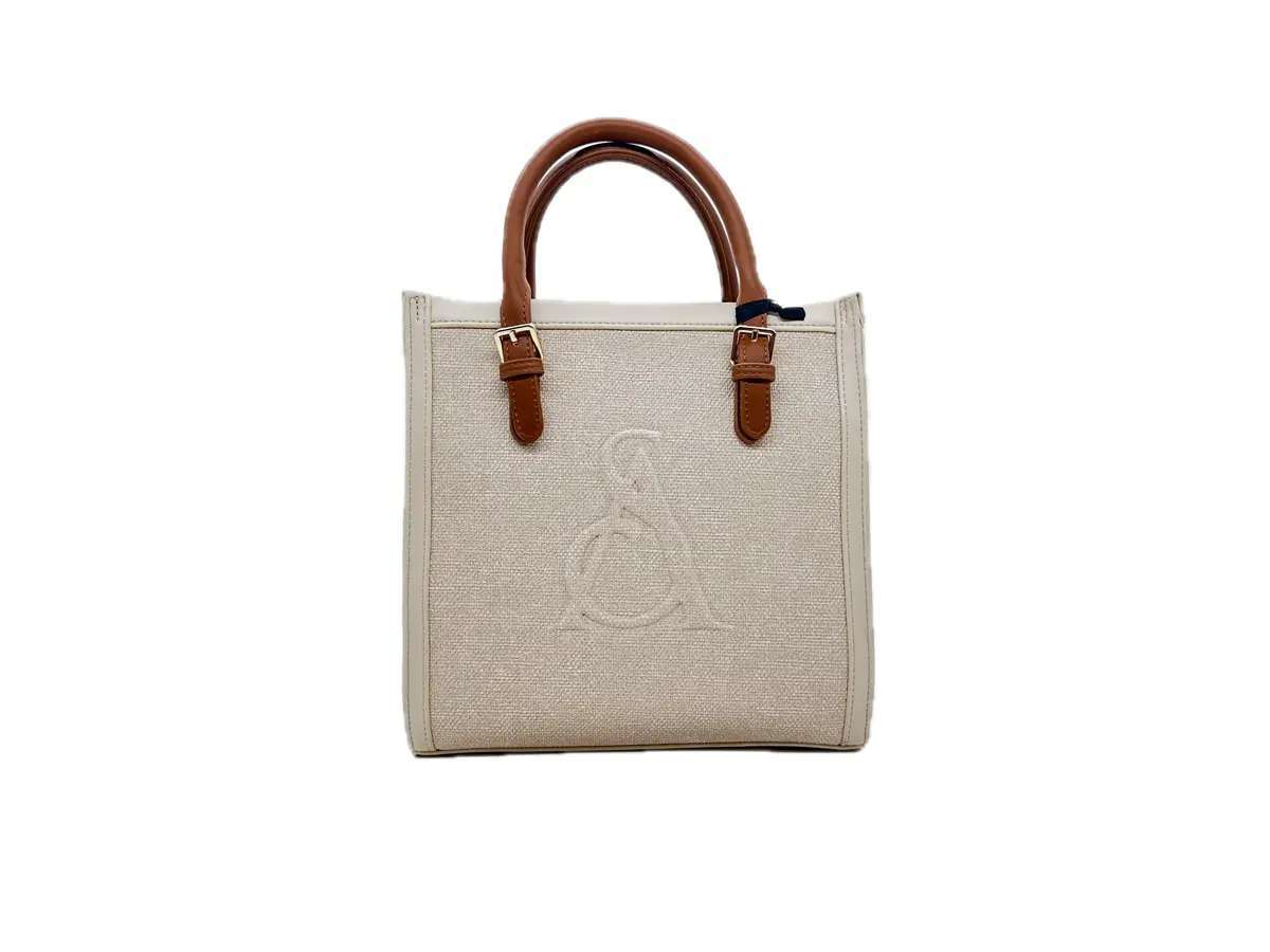 L'ATELIER DU SAC Borsa a mano donna RIVE GAUCHE BLANCHE Beige - Image 5