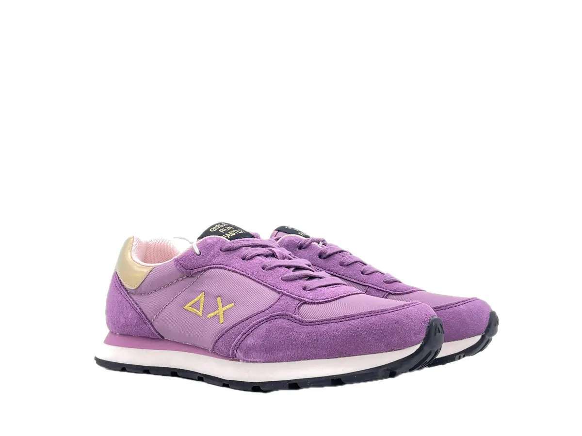 SUN68 Sneakers bambina Z43402K79 color malva - Image 4