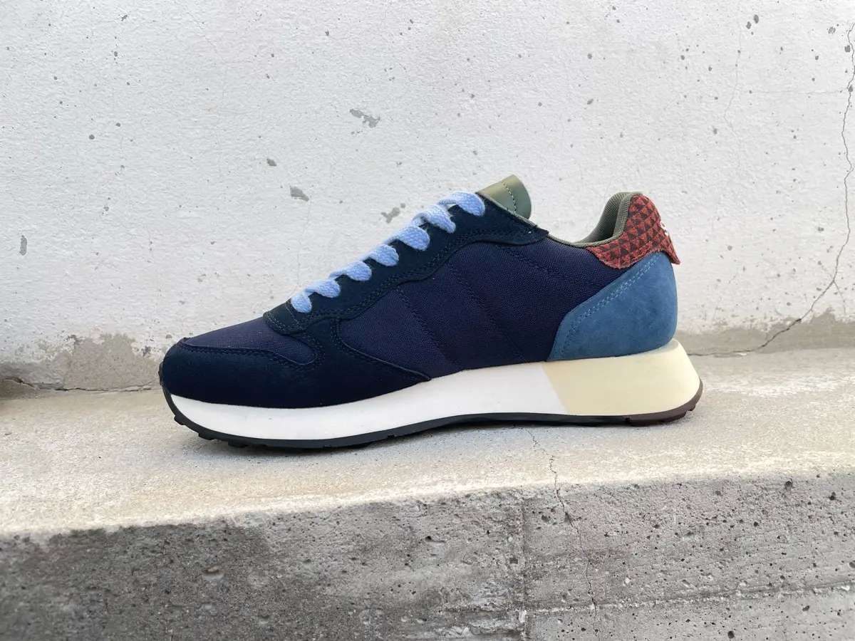 SUN68 Sneakers Uomo Jaki Winter Navy Blue - Image 6