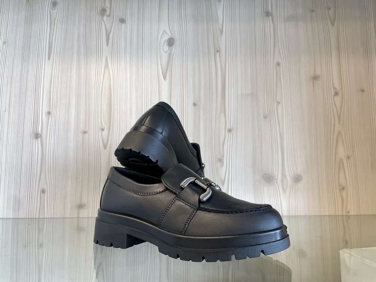 ENVAL SOFT Mocassino Donna Soft Nero - Image 3