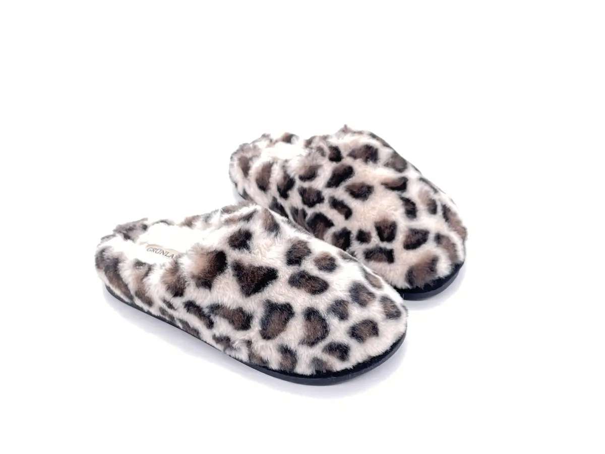 GRUNLAND Ciabatta Chiusa Donna Kant Leopardato - Image 5