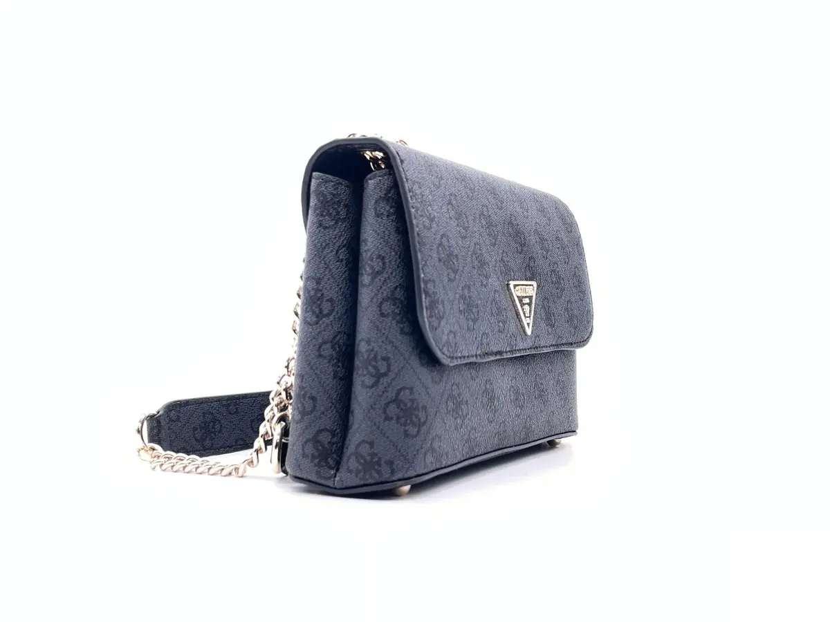 GUESS Borsa donna a tracolla ECO ERICA Coal Logo - Image 2