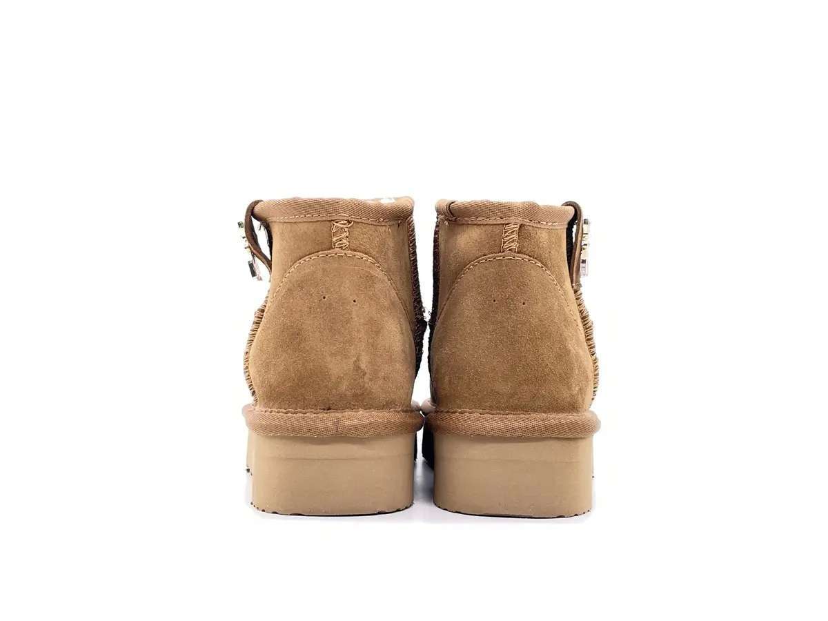 Patrizia pepe stivaletti donna in crosta camel platform dettaglio logo - Image 3