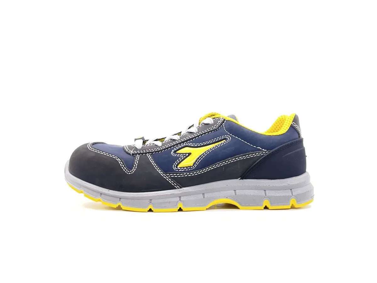 Diadora Run Low S3 uomo scarpa antinfortunistica pelle e tessuto blu - Image 5