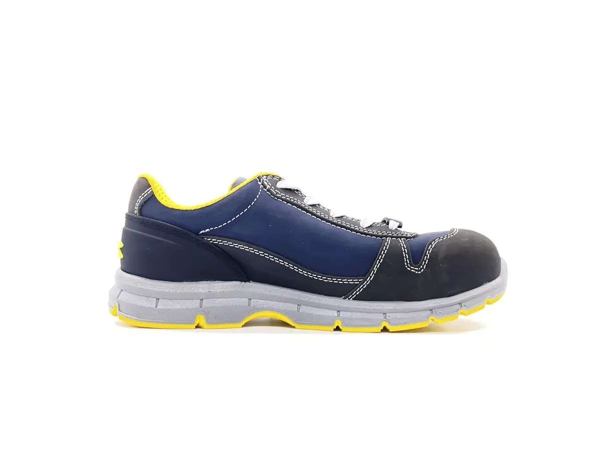 Diadora Run Low S3 uomo scarpa antinfortunistica pelle e tessuto blu - Image 6