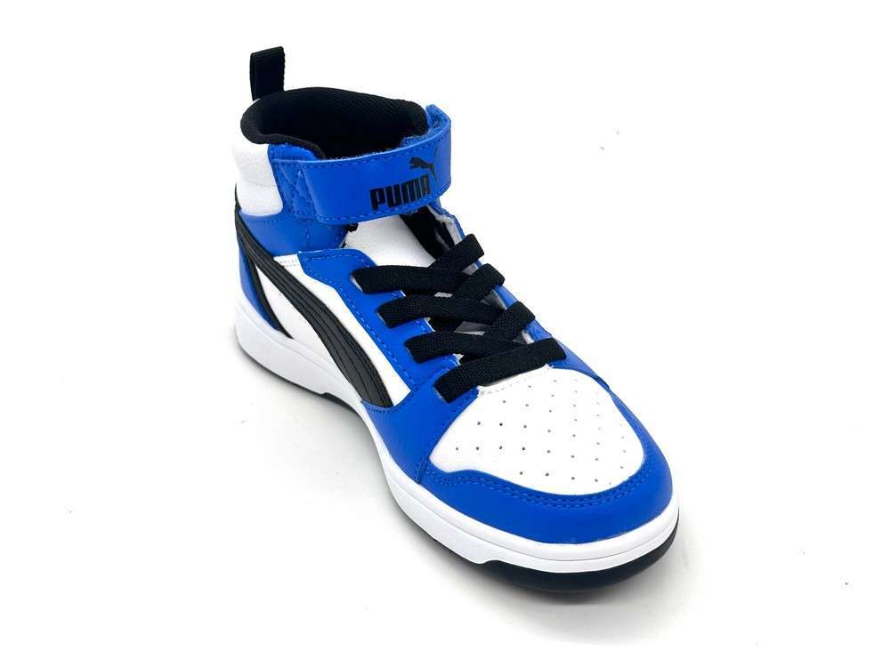 Puma Rebound Bambino Black Blue - Image 3