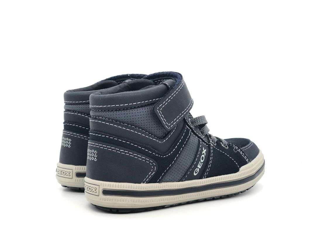 GEOX Sneakers alta bambino J Elvis D blu grigio - Image 2