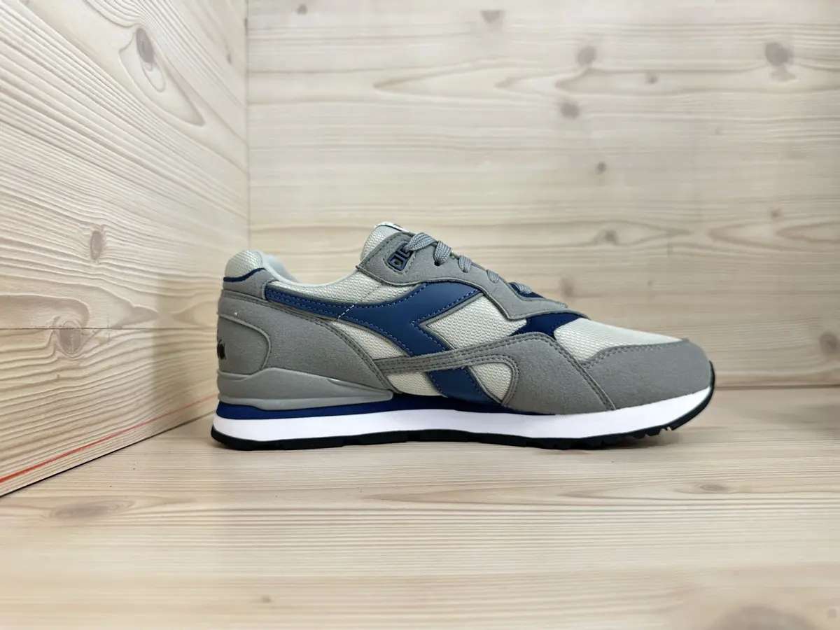 Diadora N.92 uomo sneakers grigie stile sportivo iconico comfort memory - Image 5