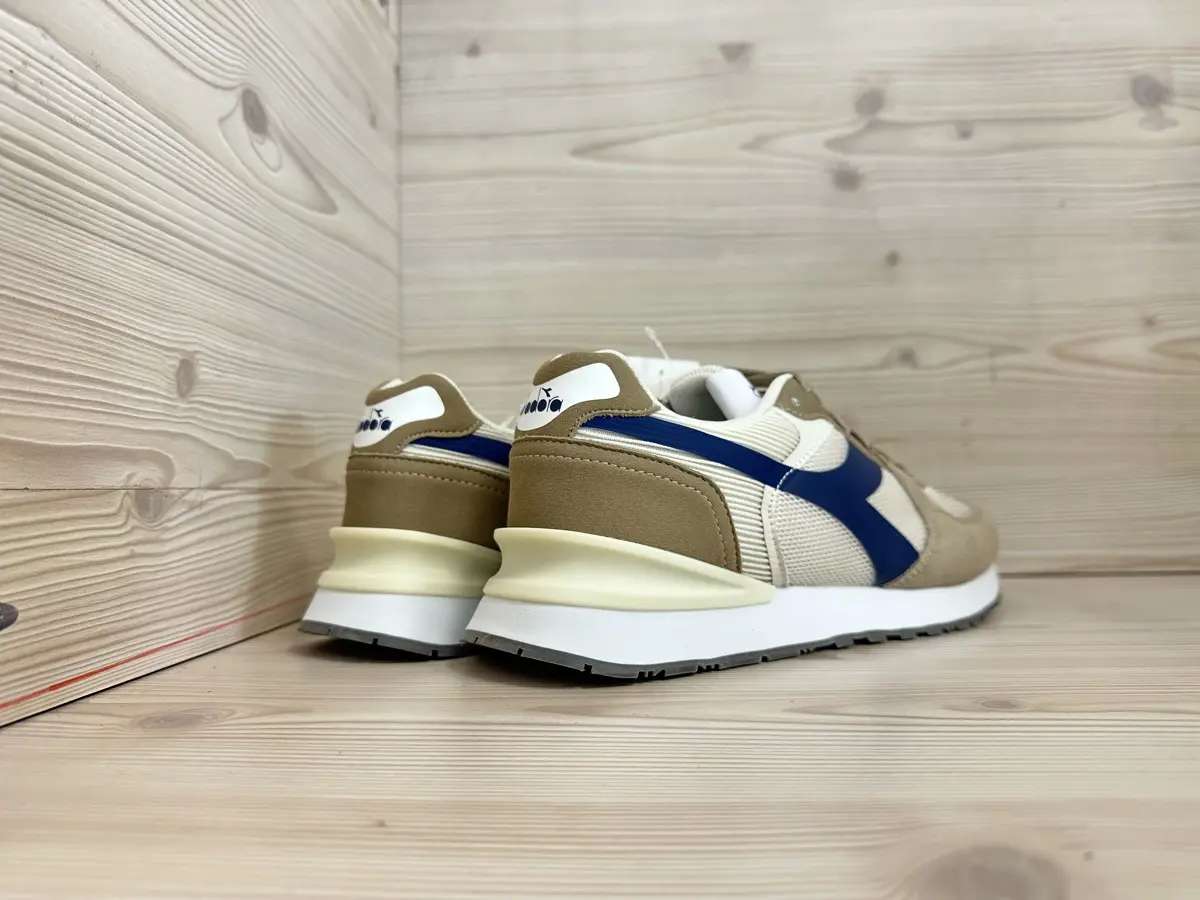 Diadora scarpe uomo Fenice sneakers casual beige blu comfort quotidiano - Image 2