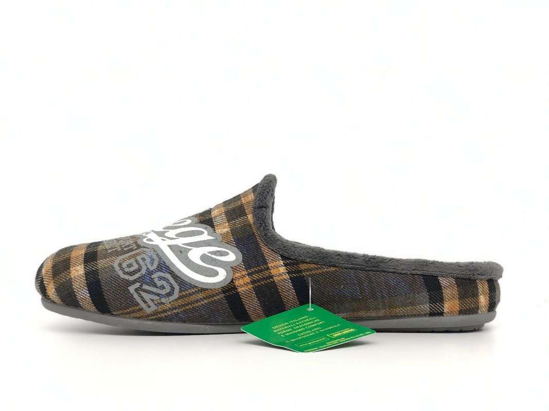 GRUNLAND Ciabatta uomo Cley grigio - Image 2