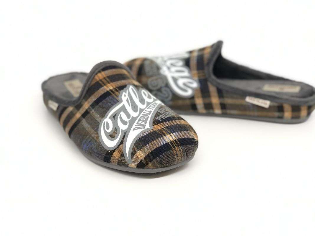 GRUNLAND Ciabatta uomo Cley grigio - Image 4