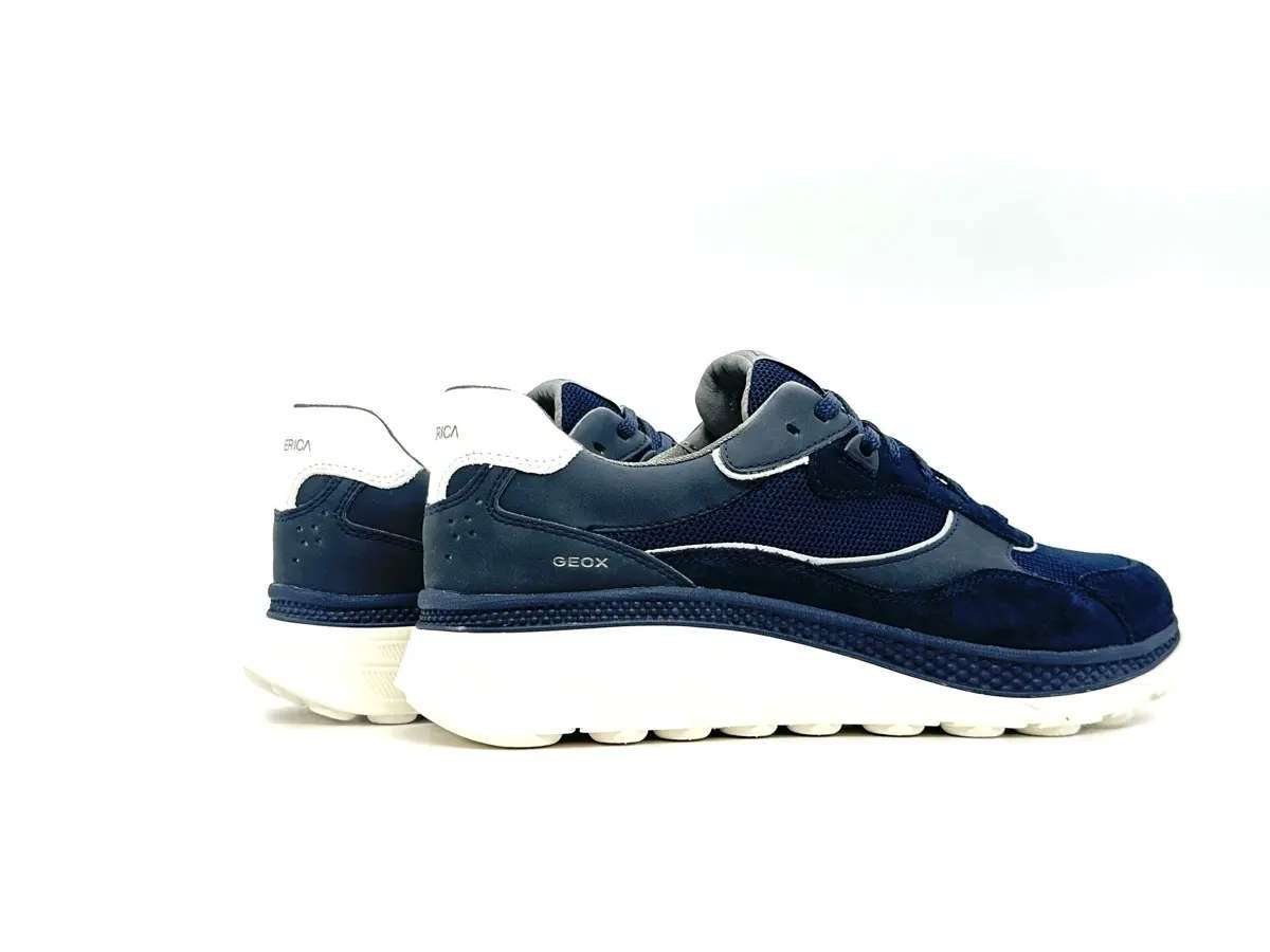 Geox sneaker uomo Spherica Actif X1 blu comfort ammortizzato traspirante - Image 2