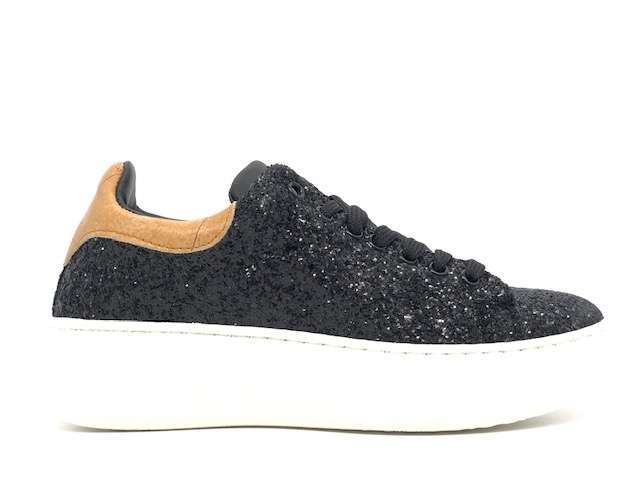 ALVIERO MARTINI 1 CLASSE Sneakers donna Black Glitter - Image 4