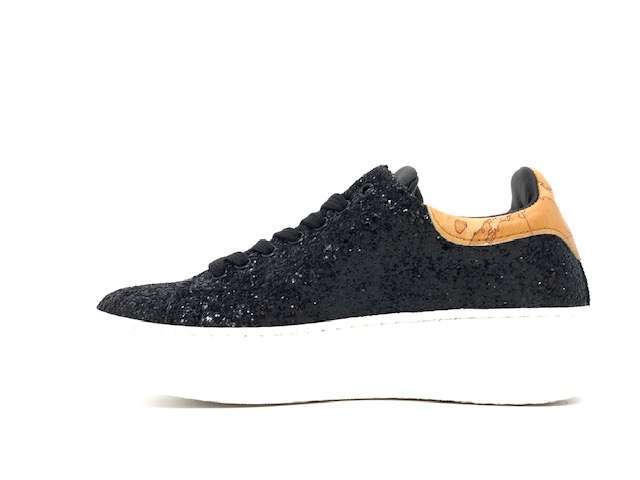ALVIERO MARTINI 1 CLASSE Sneakers donna Black Glitter - Image 5