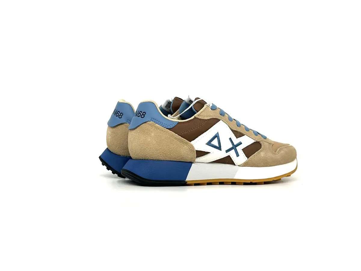 Sun68 sneakers uomo Jaki 2.0 Bicolor beige volpe - Image 2
